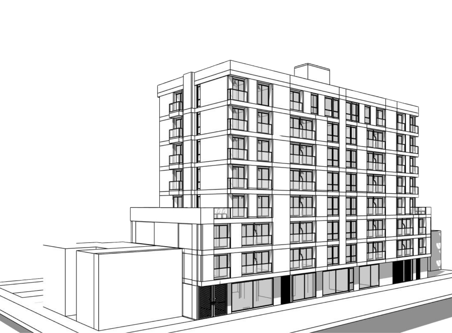 Arezzo 124 - Fachada